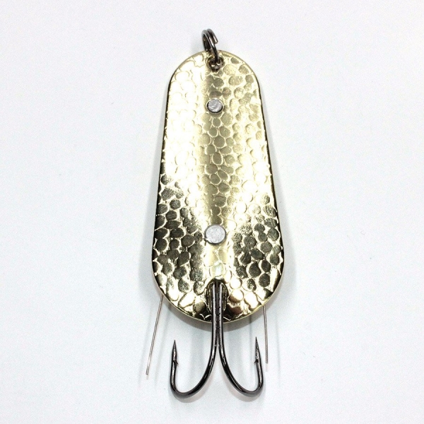 Блесна незацеп. Namazu SilverMoon, вес 18 г, цвет 02 (латунь), N-SM18-02