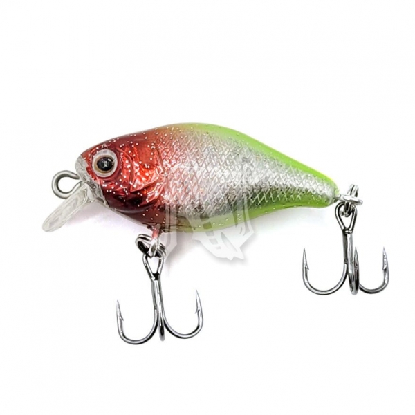 Воблер Namazu Heady Crank, L-40мм, 4,3г, крэнк, плавающий (0-1,5м), цвет №4, N30-40-C04