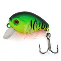Воблер Namazu Crystal Crank, L-27мм, 2,4г, крэнк, медленно тонущий (0,5-1,0м), цвет №2, N31-27-C02