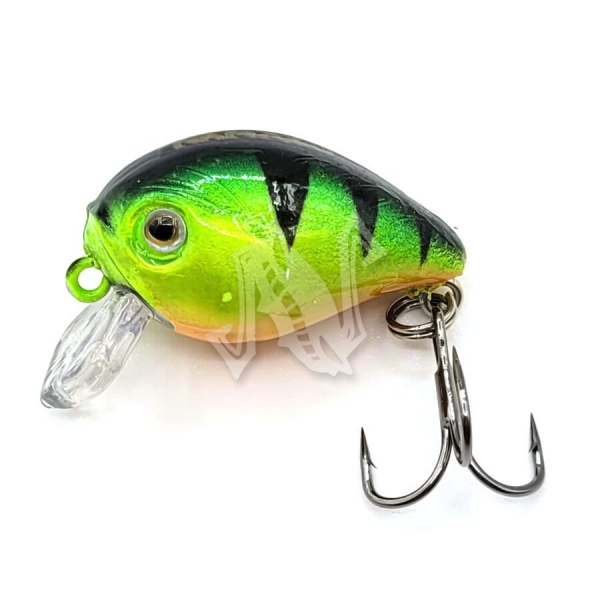 Воблер Namazu Crystal Crank, L-27мм, 2,4г, крэнк, медленно тонущий (0,5-1,0м), цвет №3, N31-27-C03