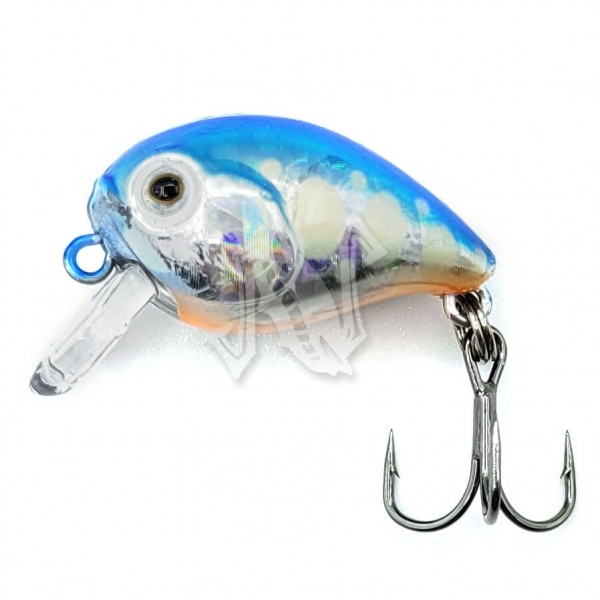 Воблер Namazu Crystal Crank, L-27мм, 2,4г, крэнк, медленно тонущий (0,5-1,0м), цвет №11, N31-27-C11