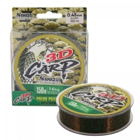 Леска Namazu 3D Carp, L-150 м, d-0,45 мм, test-16 кг, 3D Camo, N3DC150-0,45