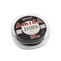 Леска Namazu "Amida", L-30 м, d-0,23 мм, test-6,00 кг, угольно-черный (уп. 10 шт.), NA30-0,23B