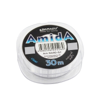 Леска Namazu "Amida",  L-30 м, d-0,2 мм, test-4,60 кг, прозрачная (уп. 10 шт.), NA30-0,2