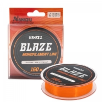 Леска Namazu Blaze, L-150 м, d-0,20 мм, test-3,2 кг, оранжевая, NB150-0,20