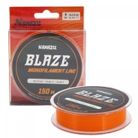 Леска Namazu Blaze, L-150 м, d-0,23 мм, test-4,1 кг, оранжевая, NB150-0,23