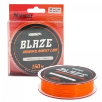 Леска Namazu Blaze, L-150 м, d-0,31 мм, test-7 кг, оранжевая, NB150-0,31