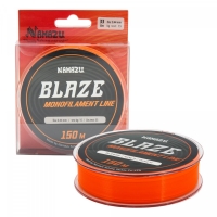 Леска Namazu Blaze, L-150 м, d-0,44 мм, test-15 кг, оранжевая, NB150-0,44