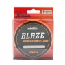 Леска Namazu Blaze, L-150 м, d-0,44 мм, test-15 кг, оранжевая, NB150-0,44