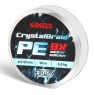 Шнур плетеный Namazu CrystalBraid PE 8Х, #0.6, L-50 м, d-0,10 мм, test-6,5 кг, серый, NCB50-0.6