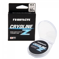 Леска Frostbite CRYOLINE Z, #0.5, L-30 м, d-0,117 мм, test-1,33 кг, прозрачный, NFB-CZ30-0.5
