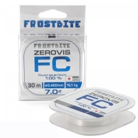 Флюорокарбон Frostbite ZeroVis FC, #7.0, L-30 м, d-0,450 мм, test-15,10 кг, прозрачный, NFB-ZVFC30-7.0