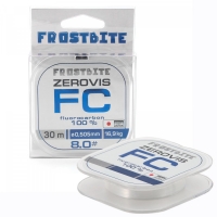 Флюорокарбон Frostbite ZeroVis FC, #8.0, L-30 м, d-0,505 мм, test-16,90 кг, прозрачный, NFB-ZVFC30-8.0