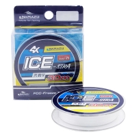 Шнур плетеный Namazu Ice-Stra 4Х, L-30 м, d-0.08 мм, test-5.3 кг, белый, NIS30-0,08