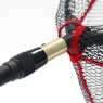 Подсачек складной телескопич. Namazu Pro NoKnot Net PVC, L- 200 см, овальный обод 55х45 см, PVC, NP-NKNP45-200