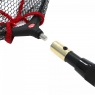 Подсачек складной телескопич. Namazu Pro NoKnot Net PVC, L- 200 см, овальный обод 55х45 см, PVC, NP-NKNP45-200