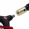 Подсачек складной телескопич. Namazu Pro NoKnot Net PVC, L- 200 см, овальный обод 55х45 см, PVC, NP-NKNP45-200