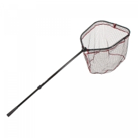 Подсачек складной телескопич. Namazu Pro NoKnot Net PVC, L-160 см, квадр.складной обод 60 см,PVC, NP-NKNP60-160