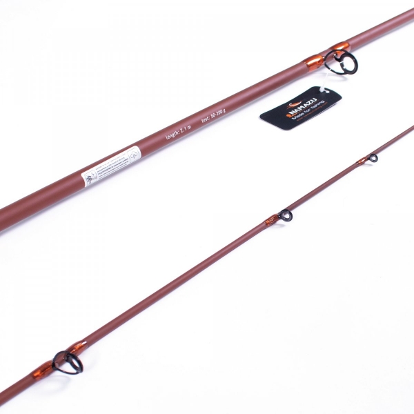 Спиннинг штекерный композитный NAMAZU River Monster 2,1 м, тест 50-200 г, NRM-21200