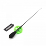 Удочка зимняя Namazu Ice Play 40, карбон, цв. салатовый матовый, NROD48-040GR