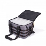 Сумка рыболовная "СЛЕДОПЫТ" Base Lure Bag XL, 38х26х25 см, цв. серый + 5 коробок Luno 28, PF-BBA-01