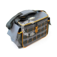 Сумка рыболовная "СЛЕДОПЫТ" Base Lure Bag L, 36х22х15 см, цв. серый, без коробок, PF-BBA-02.1