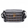 Сумка рыболовная "СЛЕДОПЫТ" Base Lure Bag L, 36х22х15 см, цв. серый, без коробок, PF-BBA-02.1