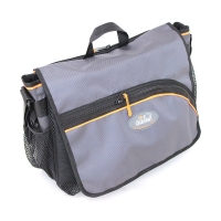Сумка рыболовная "СЛЕДОПЫТ" Street Fishing Bag, 30х38х16 см, цв. серый, PF-BBK-04
