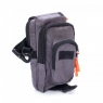 Сумка рыболовная "СЛЕДОПЫТ" Street Fishing MultiLock V-Pouch, 22х12,5х8 см, цв. серый, PF-BBK-09