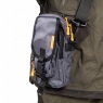 Сумка рыболовная "СЛЕДОПЫТ" Street Fishing MultiLock V-Pouch, 22х12,5х8 см, цв. серый, PF-BBK-09