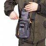Сумка рыболовная "СЛЕДОПЫТ" Street Fishing MultiLock V-Pouch, 22х12,5х8 см, цв. серый, PF-BBK-09
