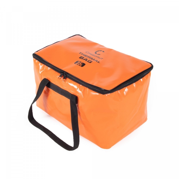 Сумка изотермическая ПВХ СЛЕДОПЫТ Thermal Bag, 45х28х28 см, 35 л, цв. оранжевый, PF-BI-TB14