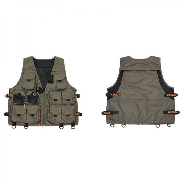 Жилет профессиональный рыболовный "СЛЕДОПЫТ" Fishing Mesh Vest, р. XL, PF-FMV-02