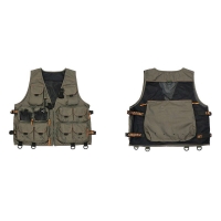 Жилет профессиональный рыболовный "СЛЕДОПЫТ" Fishing Mesh Vest Backpack, р. L, PF-FMV-04