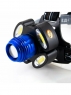 Фонарь налобный "СИБИРСКИЙ СЛЕДОПЫТ-Стильб", 1 LED + 4 COB, zoom, аккум.2x2200mAh, PF-PFL-HL37