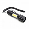 Фонарь ручной "СИБИРСКИЙ СЛЕДОПЫТ-АУР МИНИ", 1 LED + 1 COB, аккум. 220В,1x400mAh, PF-PFL-L80