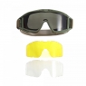 Очки защитные СЛЕДОПЫТ TACTIC со сменными линзами: grey, yellow, clear, PF-SG-01T