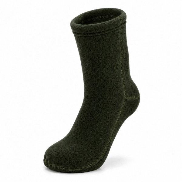 Термоноски СЛЕДОПЫТ из флиса 280 г, цв. хаки, р. 44-45, PF-TS-111