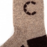 Термоноски "Следопыт" Organic wool socks YAK, tobacco brown, р.41-43, PF-TS-75