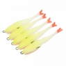 Поролоновая рыбка YAMAN Devious Minnow на двойнике, р. 105 мм, цвет 16 UV (5 шт.), Y-DM105-16