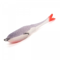 Поролоновая рыбка YAMAN Devious Minnow на двойнике, р. 105 мм, цвет 18 UV (5 шт.), Y-DM105-18
