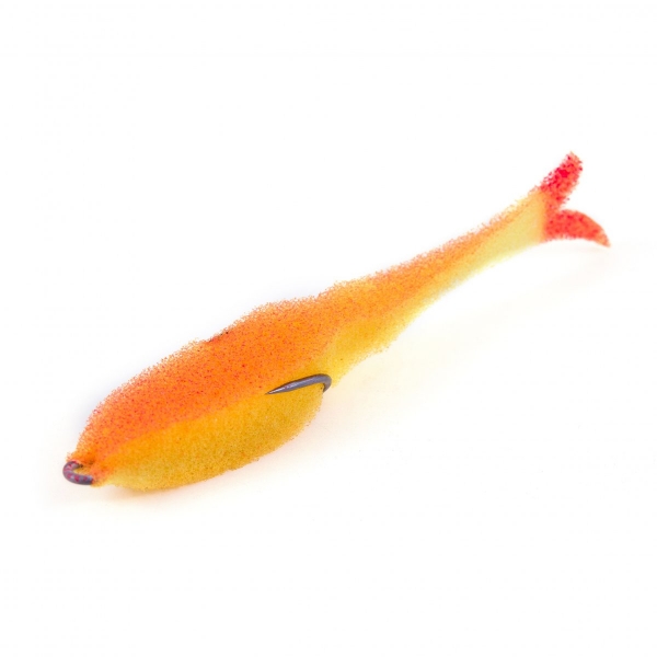 Поролоновая рыбка YAMAN Devious Minnow на двойнике, р. 105 мм, цвет 20 UV (5 шт.), Y-DM105-20