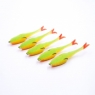 Поролоновая рыбка YAMAN Devious Minnow на двойнике, р. 105 мм, цвет 21 UV (5 шт.), Y-DM105-21