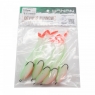 Поролоновая рыбка YAMAN Devious Minnow на двойнике, р. 105 мм, цвет 23 UV (5 шт.), Y-DM105-23