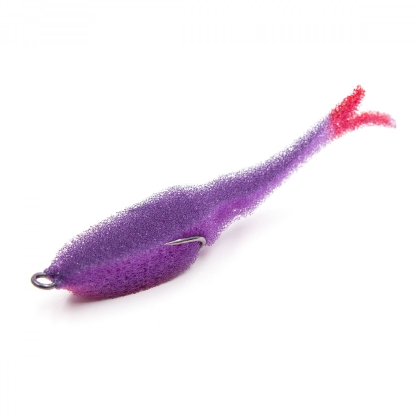 Поролоновая рыбка YAMAN Devious Minnow на двойнике, р. 105 мм, цвет 25 UV (5 шт.), Y-DM105-25