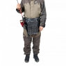 Сумка рыболовная поясная "Yaman" Fishing Belt Bag Light, 44х35х6 см, цв.сер.камуфляж + 1 кор. LUNO 2, Y-FBB-01