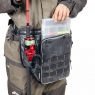 Сумка рыболовная поясная "Yaman" Fishing Belt Bag Light, 44х35х6 см, цв.сер.камуфляж + 1 кор. LUNO 2, Y-FBB-01