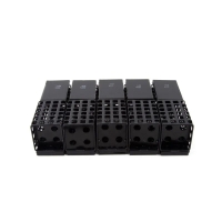 Кормушка фидерная квадратная Yaman 70 г, металл, съемное пластиковое дно, 10 шт., Y-FD-70