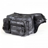Сумка рыболовная "Yaman" Fishing Hip Bag, 28х21х17 см, цв. серый камуфляж, Y-FHB-01