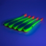Поролоновая рыбка YAMAN на двойнике, р. 140 мм, цвет 26 UV (5 шт.), Y-P140-26